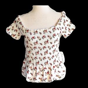NWT Floral Top
